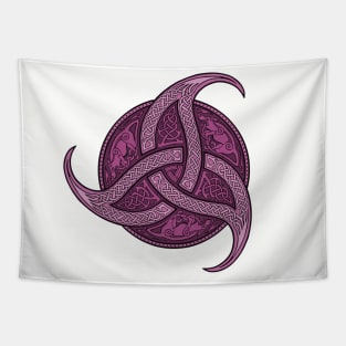 Trinity Knot - Pink Tapestry