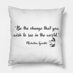 Mahatma Gandhi Pillow