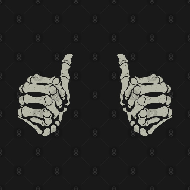 Skeleton Thumbs Up by Another Dose