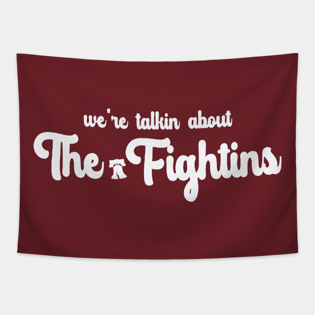 We're Talking about the fightins, phillies cropped tee