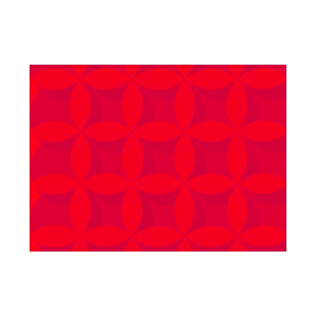 Interlocking Circles - Red by Obstinate and Literate