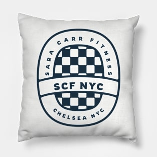 Sara Carr Fitness - Coat of Arms Logo Pillow