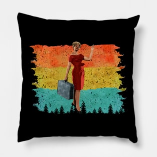 The Queen of Motown Mary Nostalgia Fashion Pillow