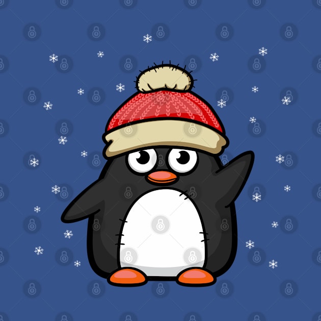 Winter Penguin by Ferrous Frog