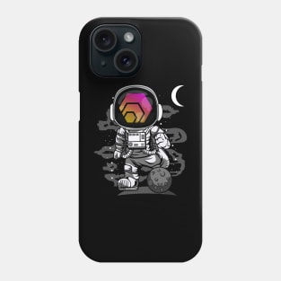 Astronaut HEX Coin To The Moon Crypto Token Cryptocurrency Wallet Birthday Gift For Men Women Kids Phone Case