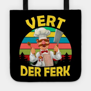 VERT DER FERK COOK Tote