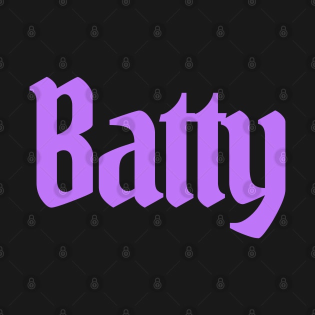 Batty Halloween Goth by Space Cadet Tees