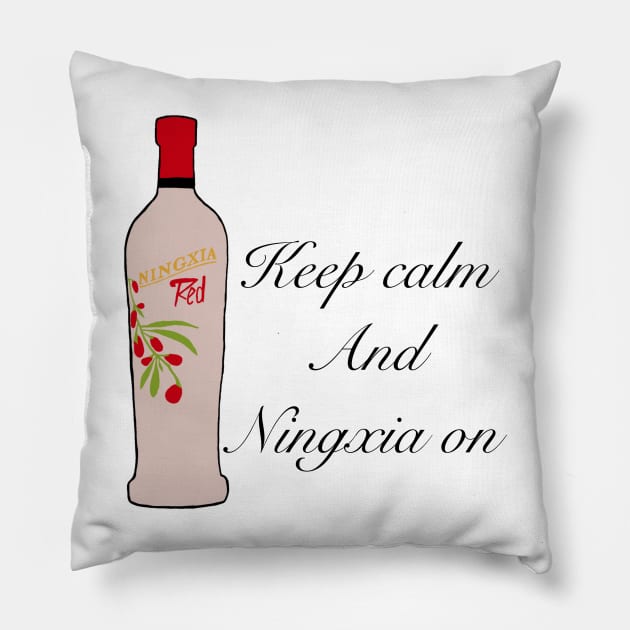 Ningxia on Pillow by shellTs