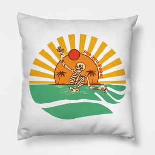 Ahoy, Adventure! Pillow