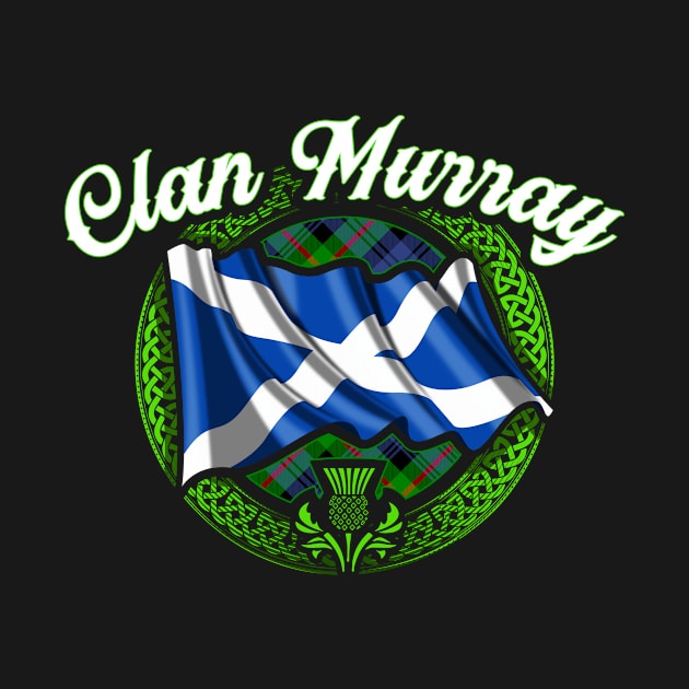 Scottish Flag Clan Murray by Celtic Folk