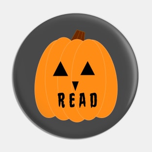 Fall Into Reading Pin