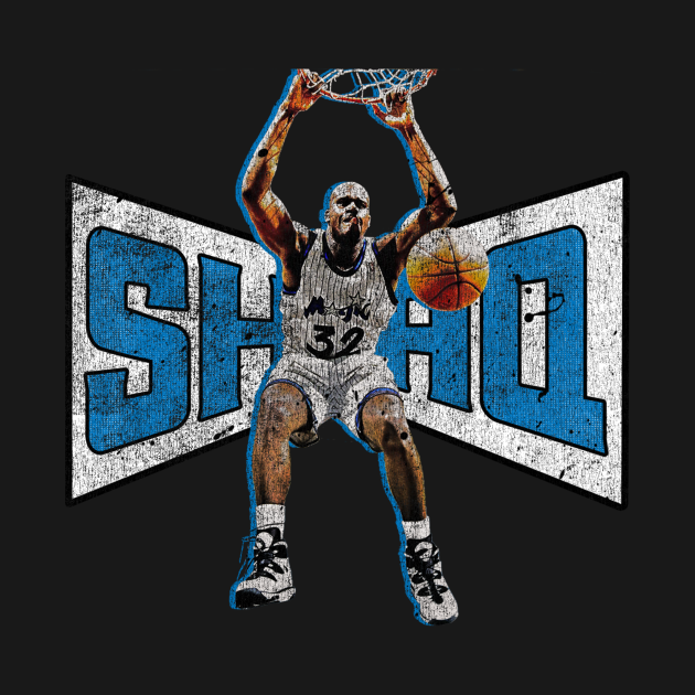 Discover SHAQ - Shaquille Oneal - T-Shirt