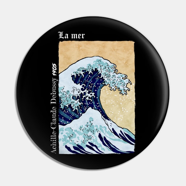 La Mer - Black Pin by Thor Reyes