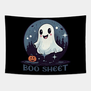 This is Boo Sheet! Halloween funny ghost Tapestry