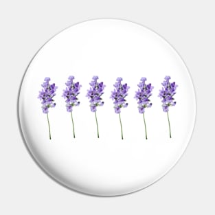 Lavender Sprig Design Pin