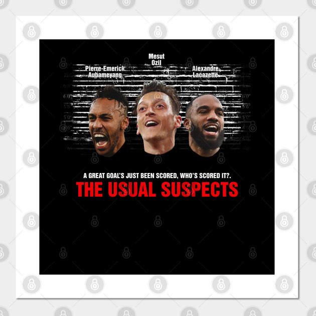 The Usual Suspects New Age Arsenal Posters And Art Prints Teepublic
