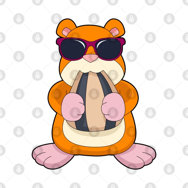 Hamster Sunglasses by Markus Schnabel