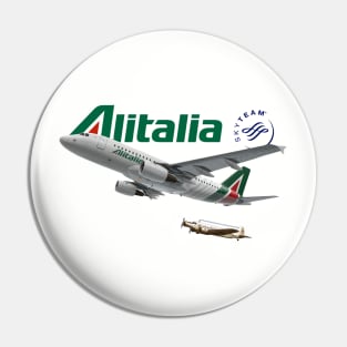 A319 Alitalia Pin