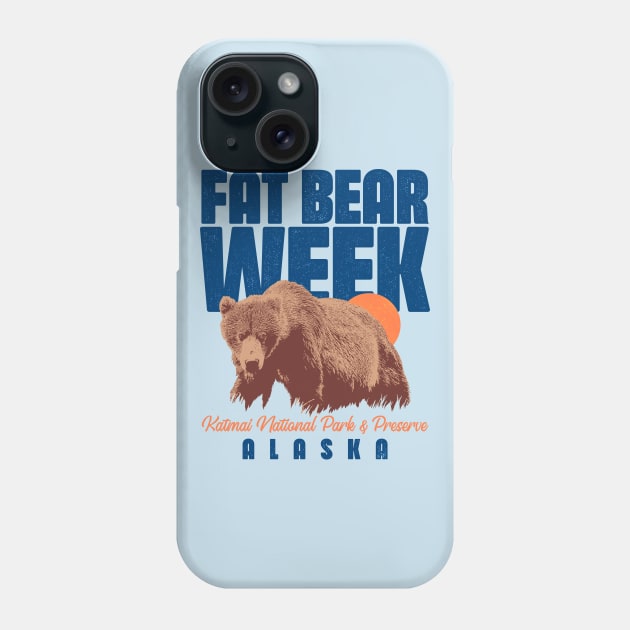 Fat Bear Week - Hibernation Phone Case by Sachpica