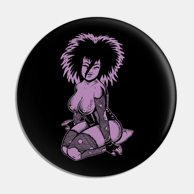 Sexy Girl Pin by wildsidecomix