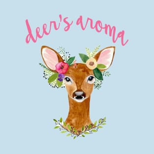 Deer flowers T-Shirt