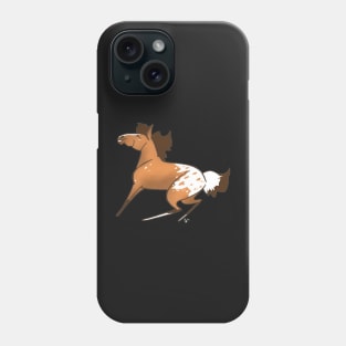 Buck The Buckskin Appaloosa Phone Case