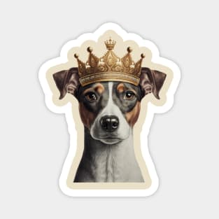Beagle + Crown = Royalty Magnet