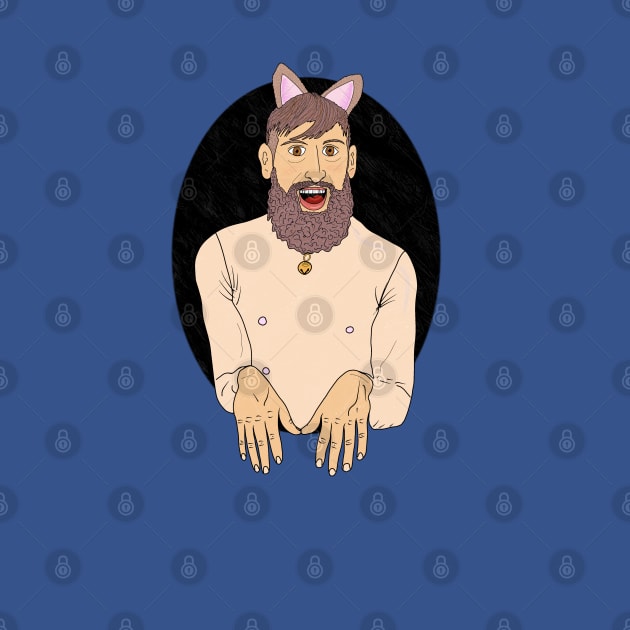 Professor Whiskers Aunty Donna by VultureVomitInc