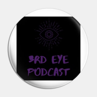 3rd Eye Purple Pin