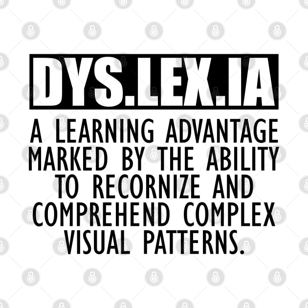 Dyslexia - DYS.LEX.IA by KC Happy Shop