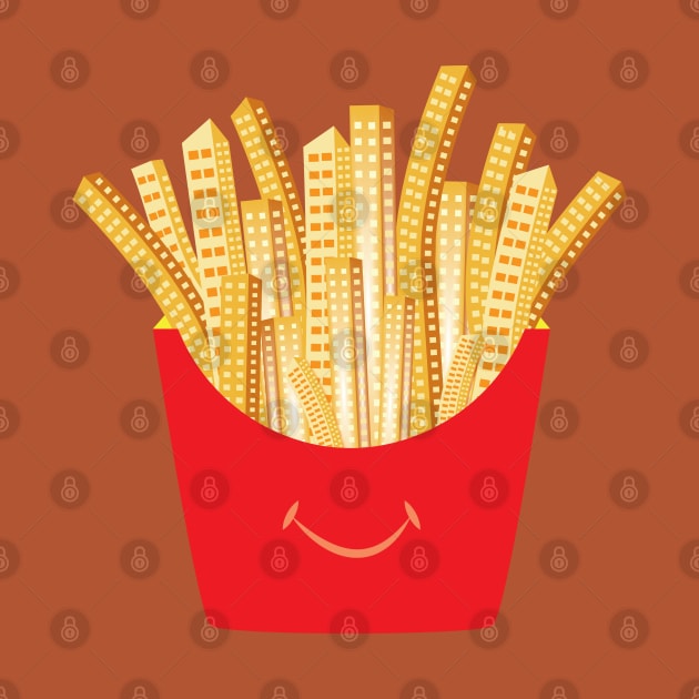 French Fries City by QueenieLamb