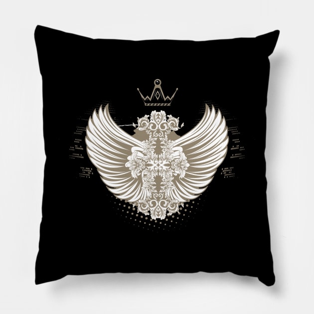 Crown Pillow by positivedesigners