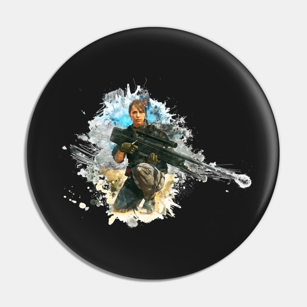 Quiet Metal Gear Solid 5 Pin by TortillaChief