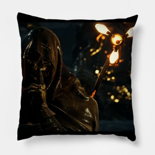 The Man With The Golden Mask Pillow