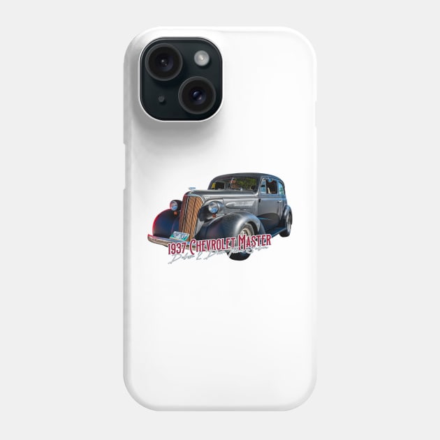 1937 Chevrolet Master Deluxe 2 Door Sedan Phone Case by Gestalt Imagery