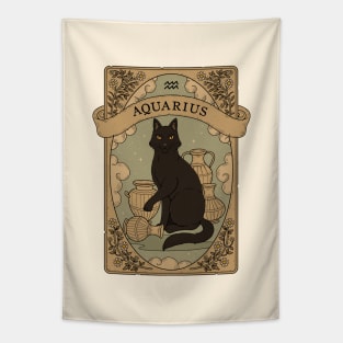 Aquarius- Cats Astrology Tapestry