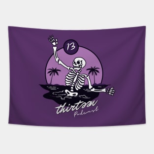 Retro Thirteen Tapestry