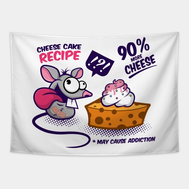 Cheese Cake Tapestry by Squinked
