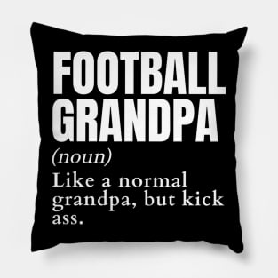 football grandpa Pillow