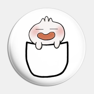 Dumpling Pocket Buddy Pin