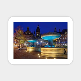 Sheffield Town Hall & Entrance to Peace Gardens Magnet