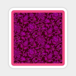 Pink Paisley Magnet