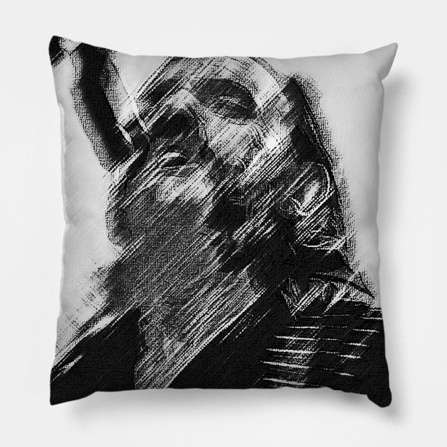 Lemmy Pillow by SiSuSiSu