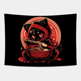 Whimsical Anime Cat Sweatshirt | Gift Idea Tapestry