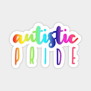 autistic pride Magnet