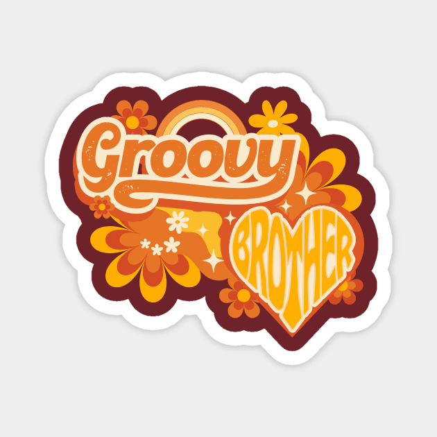 Groovy Brother Magnet by soulfulprintss8