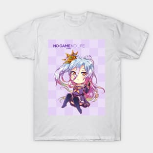No Game No Life Now, Let The Games Begin Message T-Shirts Black L