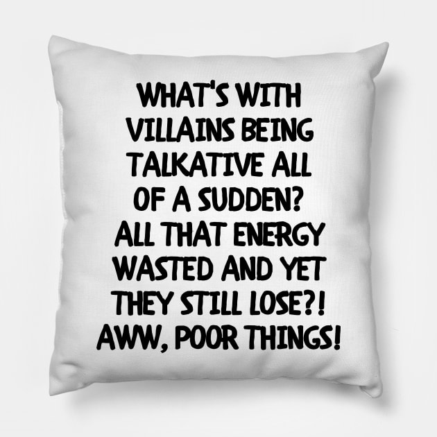 Aww, poor things! Pillow by mksjr