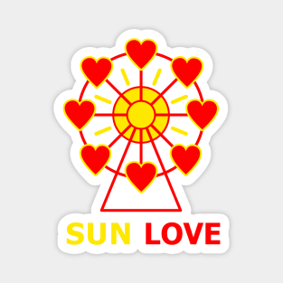 Sun Love Magnet