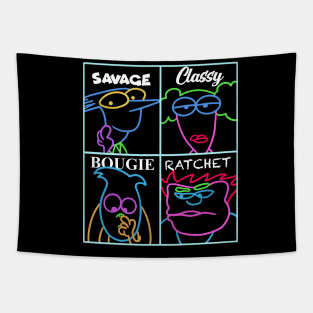 Savage Movies Tapestry